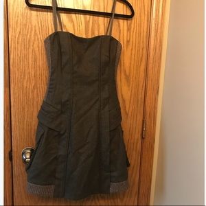 Nanette Lepore strapless wool dress